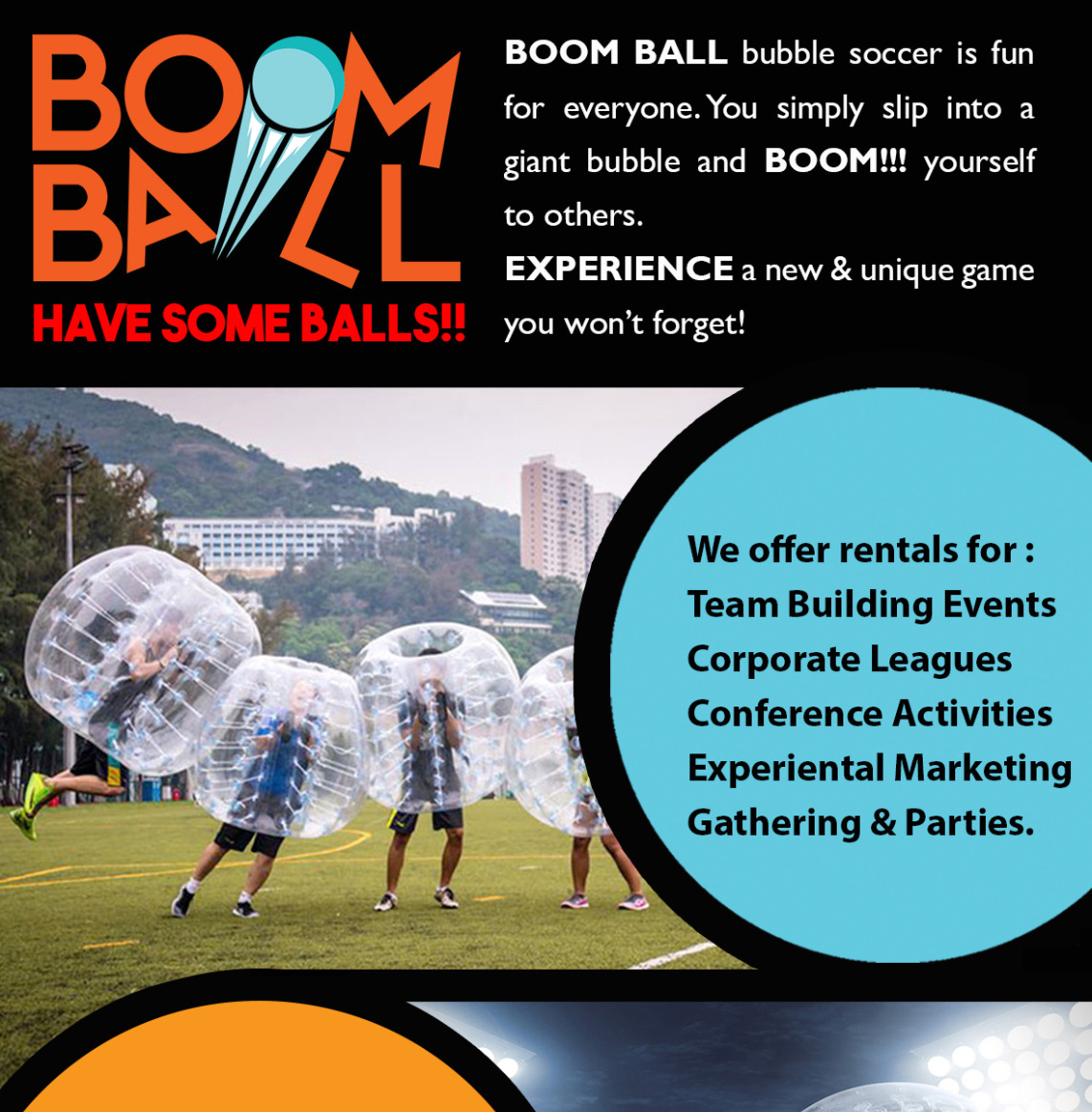 BOOM BALL bubble soccer